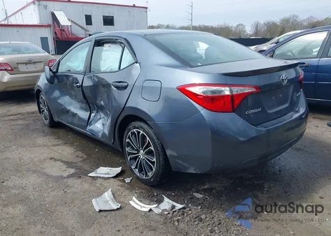 2014 Toyota Corolla Le Eco из США, поврежденный, VIN 2T1BPRHE3EC176174